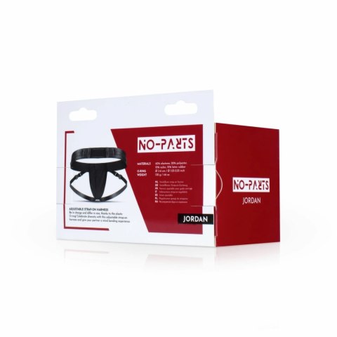 No-Parts Jordan regulowana uprząż z paskami, uniwersalny rozmiar
