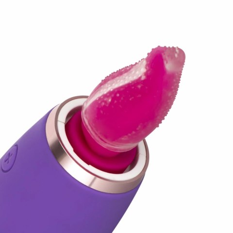 Satisfyer Pleasure Pump G-Spot Vibrator Fioletowy 2 Nasadki USB