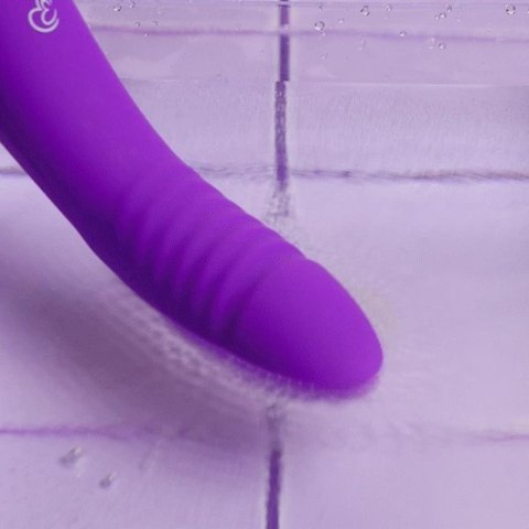 Satisfyer Pleasure Pump G-Spot Vibrator Fioletowy 2 Nasadki USB