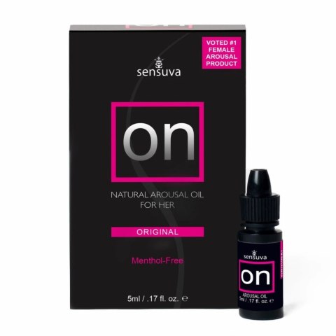 Sensuva On For Her Ultra - Intensywny olejek intymny 5 ml