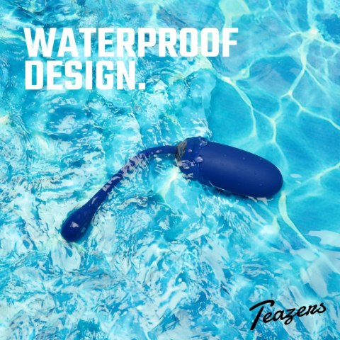 Teazers Jajko Wibrujące z Pilotem Bezprzewodowym, 10 Trybow, Fioletowe