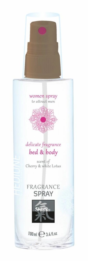 HOT Pheromone Spray Cherry & White Lotus - zapach do ciała i pościeli 60ml