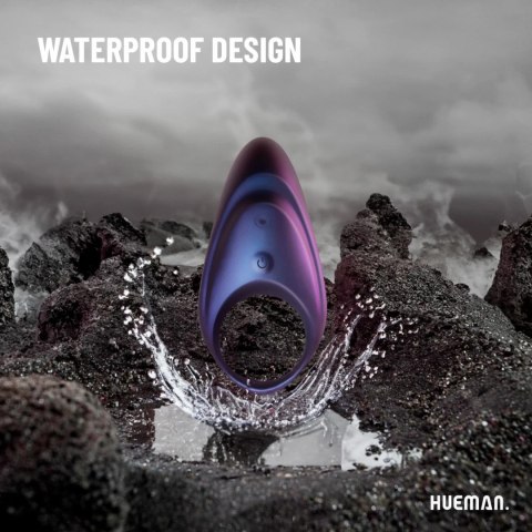 Hueman Neptune - Pierścień wibrujący z pilotem, wodoodporny, 10 trybow