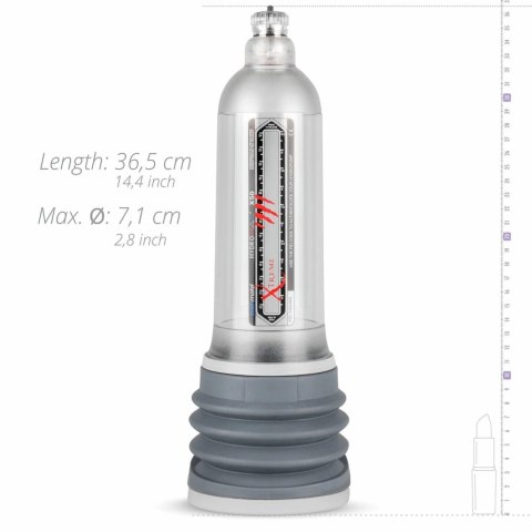 Bathmate HydroXtreme 11 Clear - zaawansowany system hydroterapii XL
