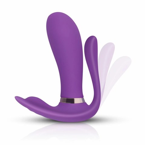 EasyToys Purple Pleaser - wielofunkcyjny stymulator z pilotem, fioletowy