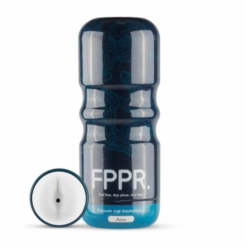 FPPR Biała maszyna intymna z anatomicznym wlotem i strukturą wewnętrzną