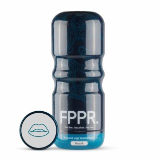 FPPR Model Mouth White - Anatomiczna maszyna intymna z realistyczną teksturą