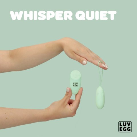 LUV EGG Zielony - Wibrujące Jajko z Pilotem i 12 Trybami Pracy