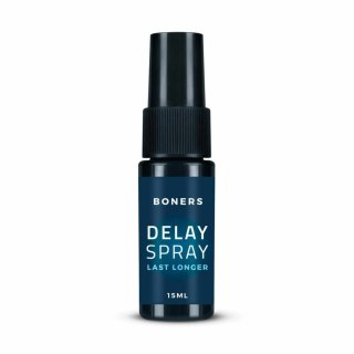 Boners Delay Spray 15 ml - wygodny spray wydłużający czas relaksu