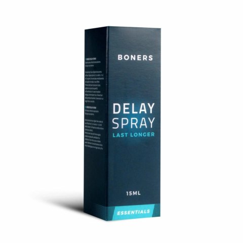 Boners Delay Spray 15 ml - wygodny spray wydłużający czas relaksu