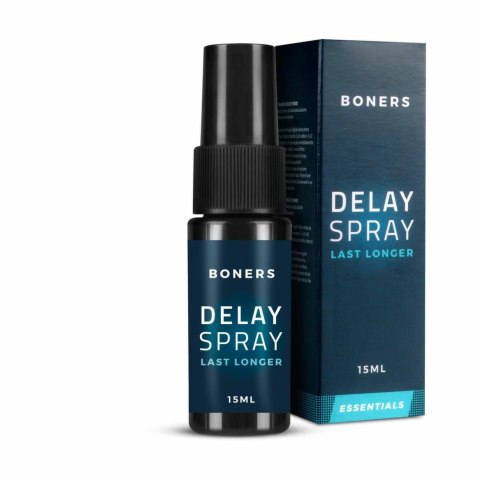 Boners Delay Spray 15 ml - wygodny spray wydłużający czas relaksu