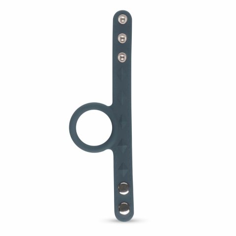 Boners Opaska Intymna L z Regulacją, Silikon, Elastyczna, Czarna