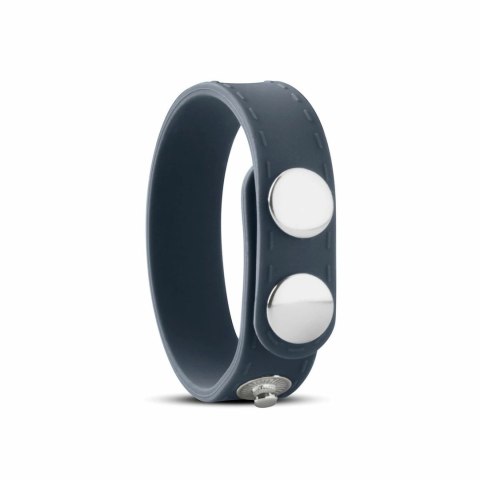 Boners Pasek Regulowany S/M - Silikonowy Pierścień z Zatrzaskami