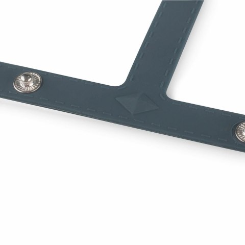 Boners T-shape - silikonowy pierścień anatomiczny z regulacją, czarny