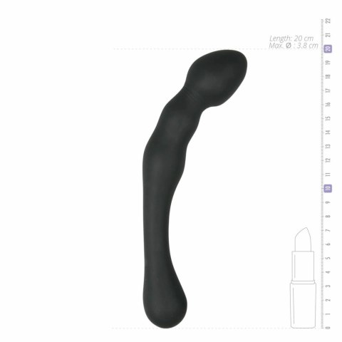 EasyToys Anal Probe Prostatyczny model silikonowy, elastyczny czarny