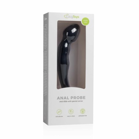 EasyToys Anal Probe Prostatyczny model silikonowy, elastyczny czarny