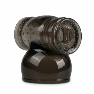 EasyToys Black nasadka do masażera wand silikonowa czarna