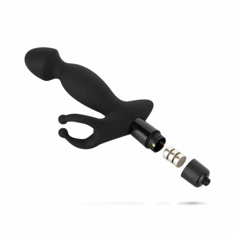 EasyToys Pounding Pete silikonowy masażer punktowy z wibracjami czarny