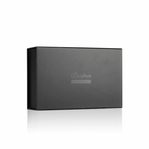 EasyToys Skorzany Kołnierz Regulowany z Łańcuszkami Metalowymi 45 cm