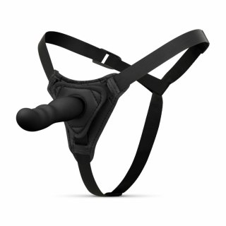 EasyToys Zestaw Pasow z Modelem Anatomicznym Silikonowym 110 cm Czarny