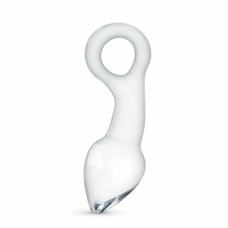 Glas Prostate Plug No. 13 - Szklany model z ergonomicznym uchwytem