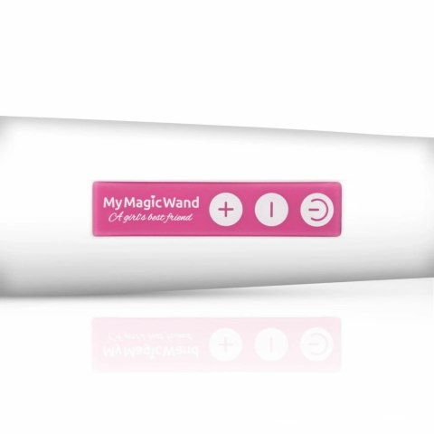 MyMagicWand Rożowy - Masażer z 6 trybami i ergonomicznym uchwytem
