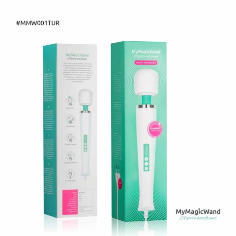 MyMagicWand Turquoise - wielofunkcyjny masażer z 6 trybami pracy