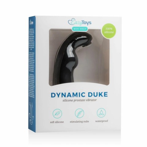 TOYJOY Dynamic Duke Ribbed - model anatomiczny z wypustkami, silikonowy