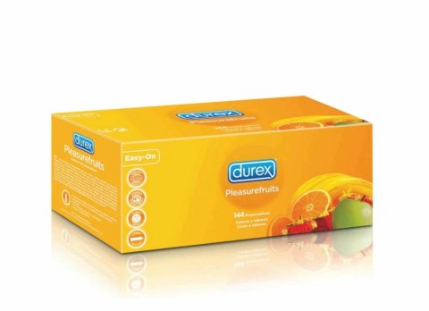 Durex Pleasurefruits mix smakow prezerwatywy 144 sztuki