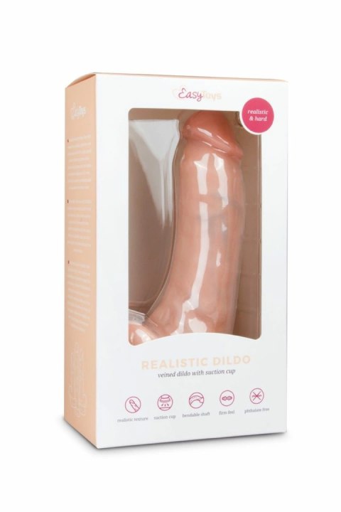 EasyToys Model Classic 20 cm - anatomiczny model intymny z przyssawką