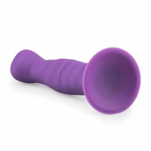EasyToys Model Purple silikonowy aplikator z przyssawką 18 cm