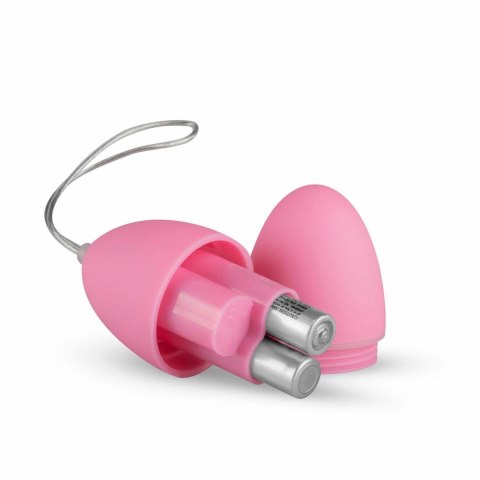 EasyToys Model Vibrating Egg Pink - Zdalnie Sterowane Jajko, 3 Tryby, 7 Wzorow