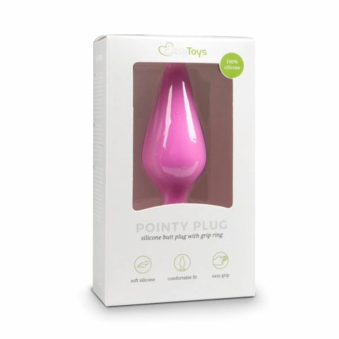 EasyToys Pointy Plug silikonowy ergonomiczny korek anatomiczny czarny
