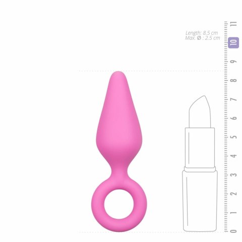 EasyToys Pointy Plug silikonowy ergonomiczny korek anatomiczny czarny