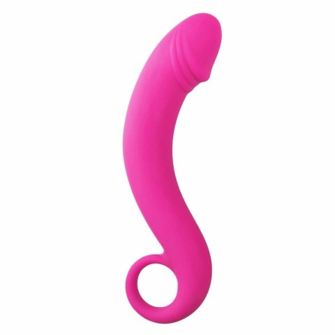 EasyToys Prostate Model Curved silikonowy anatomiczny 17,5 cm czarny