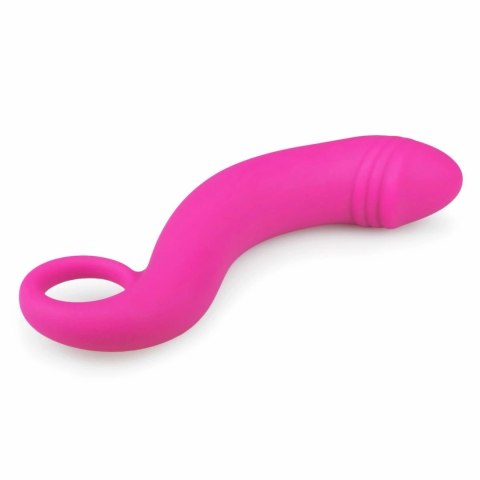 EasyToys Prostate Model Curved silikonowy anatomiczny 17,5 cm czarny