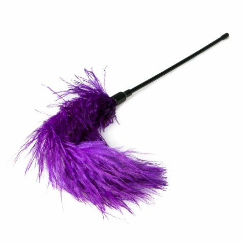 EasyToys Purple Feather Tickler - fioletowy puchaty gadżet do stymulacji