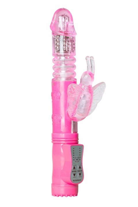 Easytoys Pink Butterfly model wielofunkcyjny z 12 trybami, wodoodporny