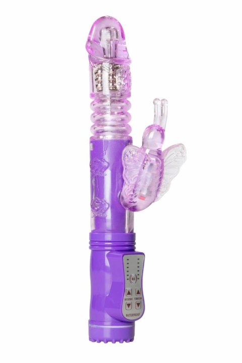 Easytoys Purple Butterfly - Model z 12 trybami pracy, wodoodporny