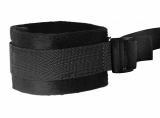 XR Brands Hold Me Zestaw Pasow Do Łożka Regulowany Czarny