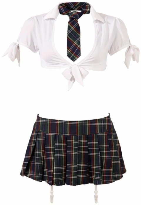 Cottelli Collection Schoolgirl Set kostium szkolny, rozmiar uniwersalny