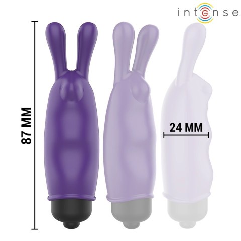 Intense Mini Bullet Violet - kompaktowy model wibracyjny IPX6 8,7x2,4 cm