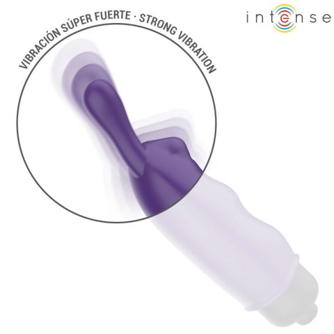 Intense Mini Bullet Violet - kompaktowy model wibracyjny IPX6 8,7x2,4 cm