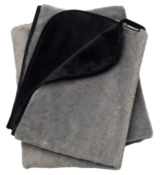 Liberator Fascynator Dwustronny Koc Ochronny Szary/Czarny 183x137cm