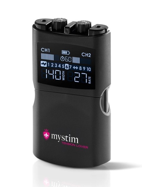 Mystim Tension Lover 2 - Zaawansowany Powerbox E-Stim, 2 kanały, USB-C