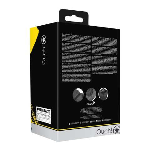 OUCH! XTreme Opaska na Ramię i Bark z Zamkiem, Czarna, Uniwersalna