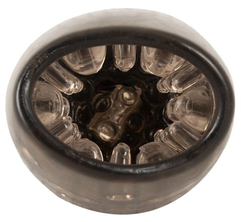 STROKER Rotating Vibe Thrust - automatyczna maszyna intymna, transparentna, 25,2 cm