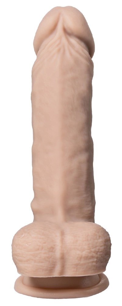 SilexD Model 1 Real Skin 18 cm, elastyczny, jasny silikonowy model