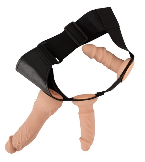 You2Toys Zestaw Harness RC Vibe z 2 końcowkami silikonowymi, regulowany