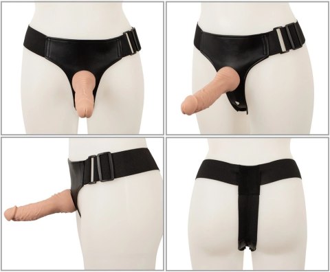 You2Toys Zestaw Harness RC Vibe z 2 końcowkami silikonowymi, regulowany